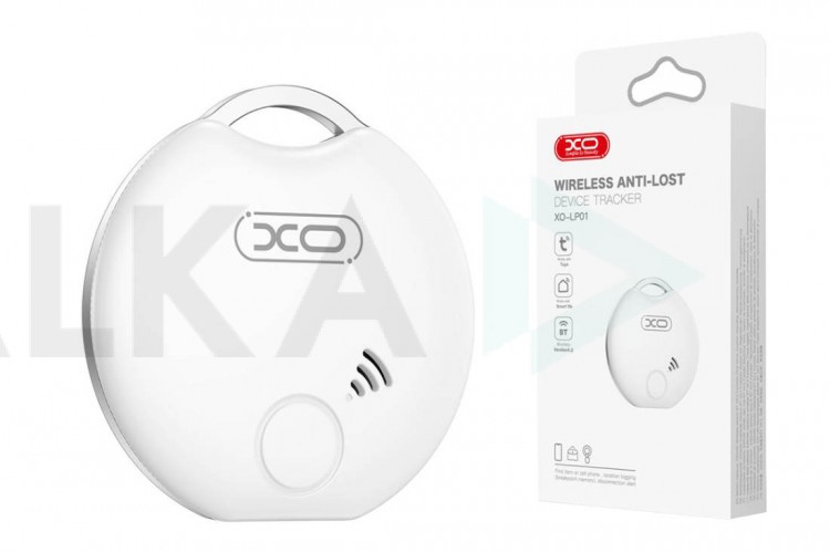 Беспроводная метка XO LP01 Bluetooth Loss Prevention Locator Two-Way Finder  (For Apple /Android devices) (белая)