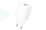 Сетевое зарядное устройство USB-C BOROFONE BA88A Navy PD20W+QC3.0 (черный)