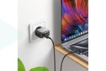 Сетевое зарядное устройство USB-C BOROFONE BAS51A Absolute dual-port (черный)