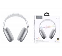 Наушники мониторные беспроводные HOCO W65 Happy (серебряный)