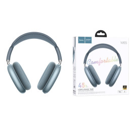 Наушники мониторные беспроводные HOCO W65 Happy (синий)
