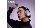 Наушники мониторные беспроводные HOCO W65 Happy (фиолетовый)