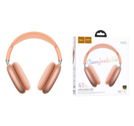 Наушники мониторные беспроводные HOCO W65 Happy (оранжевый)
