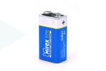 Батарейка алкалиновая Mirex 6LR61 / Крона 9V  цена за 1 шт (1/12/240), shrink (23702-6LR6-S1)