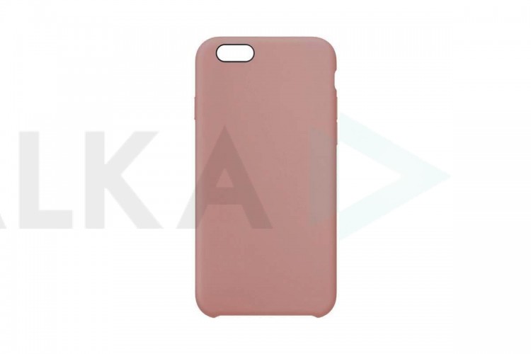Чехол для iPhone 6 Plus/6S Plus Silicone Case Soft Touch (оранжево-розовый) 27