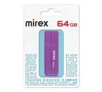 Флешка USB 2.0 Mirex LINE VIOLET 64GB (ecopack)
