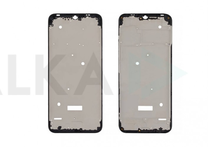 Средняя часть для Tecno Spark 8C/ Go 2022 (рамка дисплея) черный, с разбора
