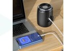 Кабель аудио HOCO UPA22 (штекер Lightning - вход AUX 3.5 mm (белый) 1м (силиконовый)