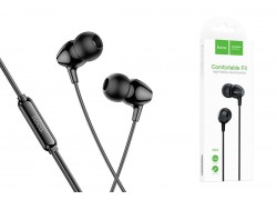 Наушники вакуумные проводные HOCO M94 earphones with microphone (черный)
