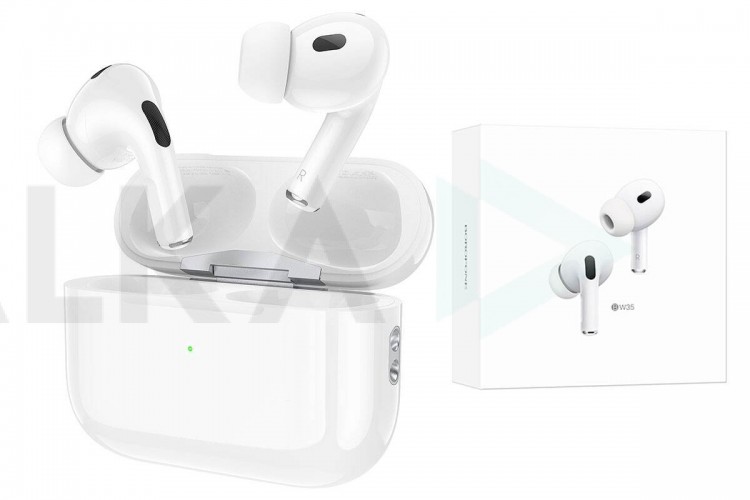 Наушники вакуумные беспроводные BOROFONE BW35 True wireless BT headset Bluetooth (белый)