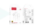 Наушники вакуумные проводные HOCO M95 Type-C wire-controlled digital earphones with microphone штекер Type-C (белый)