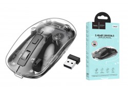 Мышь беспроводная HOCO GM29 Mysterious dual-mode silent wireless mouse (USB, 2.4ГГц+ВТ, 10м) ( темная полночь )