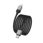 Кабель USB Type-C - USB Type-C HOCO X110 PD60W (черный) 1м