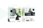 Держатель автомобильный для телефона BOROFONE BH222 Leading push-type wireless fast charging черный металл