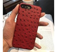 Чехол для Apple iPhone 7 Plus страус (красный)