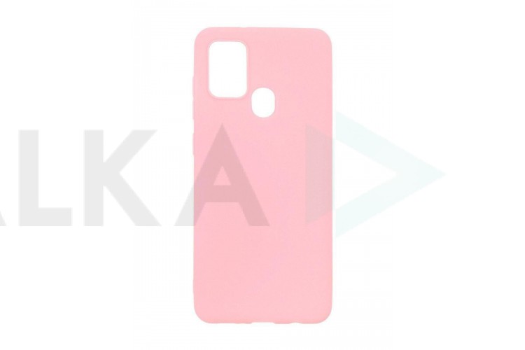 Чехол для Samsung A21S тонкий (розовый)