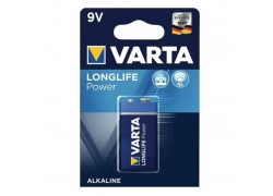 Батарейка алкалиновая VARTA 6LR61 крона/1BL LONGLIFE POWER 4922