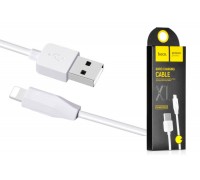 Кабель USB - Lightning HOCO X1, 2A (белый) 2м