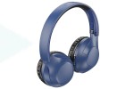 Наушники мониторные беспроводные BOROFONE BO23 Glamour wireless headset Bluetooth (синий)