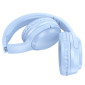 Наушники мониторные беспроводные BOROFONE BO25 Rhyme wireless headset Bluetooth (синий)