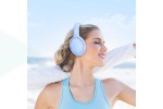 Наушники мониторные беспроводные BOROFONE BO25 Rhyme wireless headset Bluetooth (синий)