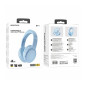 Наушники мониторные беспроводные BOROFONE BO25 Rhyme wireless headset Bluetooth (синий)