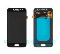 Дисплей для Samsung J250F Galaxy J2 (2018) в сборе с тачскрином (черный), OLED