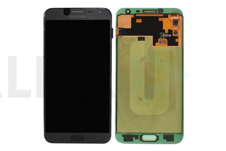 Дисплей для Samsung J400F/DS Galaxy J4 в сборе с тачскрином (черный), OLED