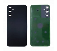 Задняя крышка для Samsung A346B Galaxy A34 5G + стекло камеры (черный) HQ