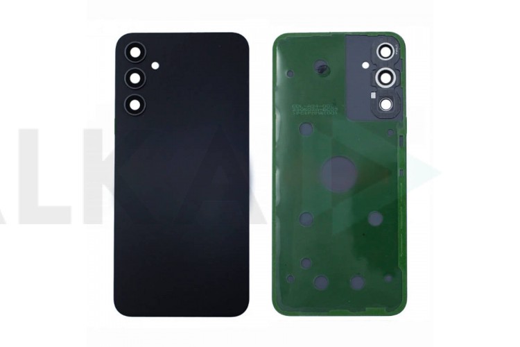 Задняя крышка для Samsung A346B Galaxy A34 5G + стекло камеры (черный) HQ