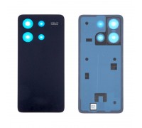 Задняя крышка для Xiaomi Redmi Note 13 4G (23129RAA4G) + стекло камеры (черный) HQ