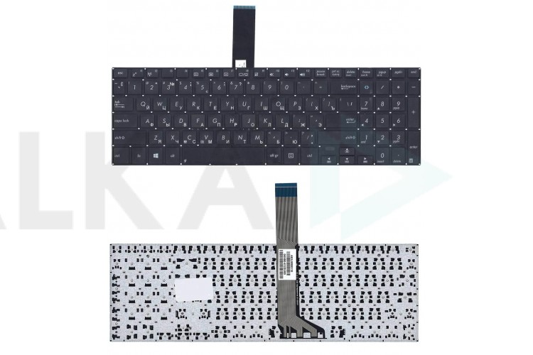 Клавиатура для ноутбука Asus V551 черная