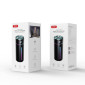 Увлажнитель воздуха HF09 Cool Ambient Night Light Car/Desktop Multi-Purpose Humidifier Sprayer (800mAh) Black