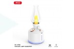 Увлажнитель воздуха XO HF06 Kerosene Lamp Style Colourful Ambient Night Light Humidifying Mist (1200mAh) White