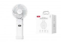 Вентилятор XO MF84 Charging Power Folding Handheld/Stand Fan 4000mAh White