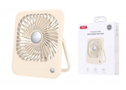 Вентилятор XO MF83 Thin Desktop Folding/Hangable Fan 2000mah Beige