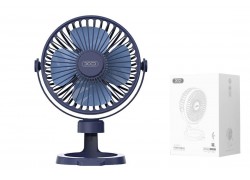 Вентилятор XO MF78 4-inch desktop/bracket adjustable angle fan 1200mAh Blue