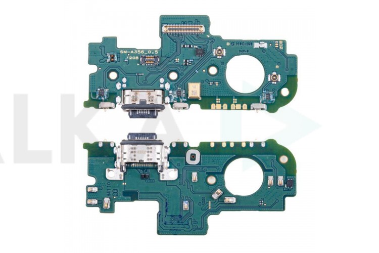 Шлейф для Samsung A356E Galaxy A35 5G с разъемом зарядки (плата) org new