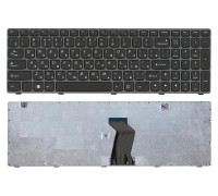 Клавиатура для ноутбука Lenovo IdeaPad G580 с серой рамкой