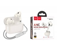 Наушники вакуумные беспроводные HOCO EQ9 Plus Duke true wireless ANC Noise Reduction BT headset (топленое молоко)