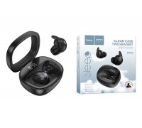 Наушники вакуумные беспроводные HOCO EW65 Shadow true wireless sleep BT headset (черный)