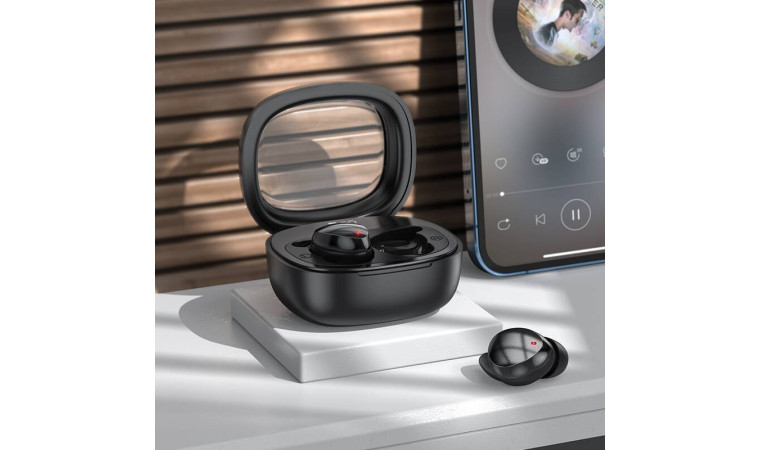 Наушники вакуумные беспроводные HOCO EW65 Shadow true wireless sleep BT headset (зеленый) Наушники вакуумные беспроводные HOCO EW65 Shadow true wireless sleep BT headset (зеленый)