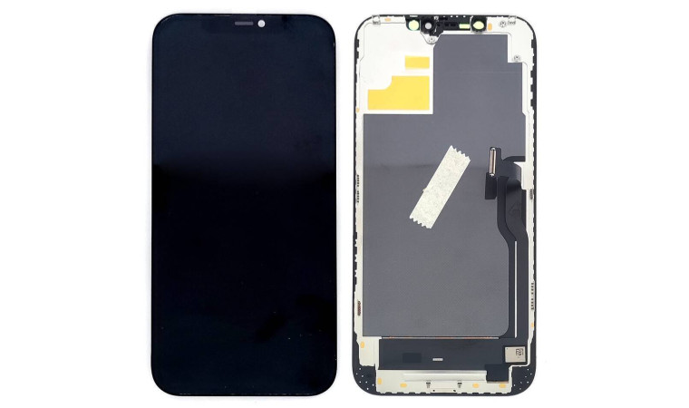 Дисплей для iPhone 12 Pro Max (A2411) в сборе с тачскрином (черный) DD OLED + шлейф для перепайки микросхемы Дисплей для iPhone 12 Pro Max (A2411) в сборе с тачскрином (черный) DD OLED + шлейф для перепайки микросхемы