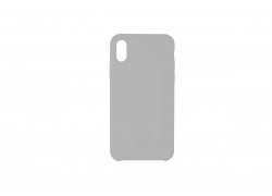 Чехол для iPhone ХR Silicone Case Soft Touch (светло-серый) 26