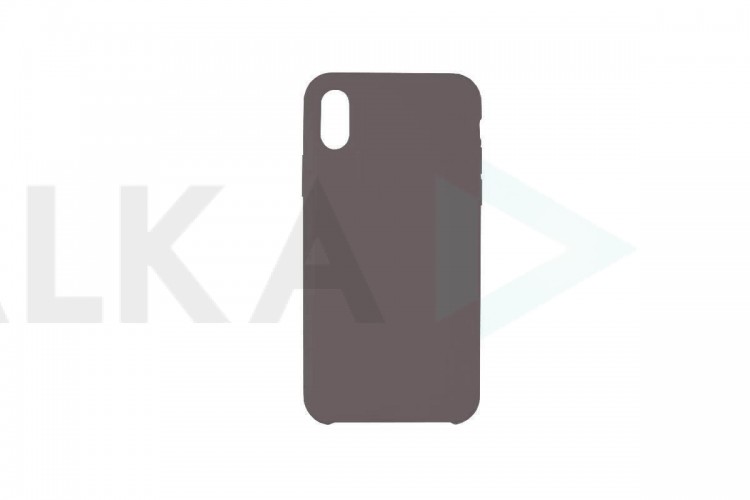 Чехол для iPhone ХR Silicone Case Soft Touch (угольно-серый) 15