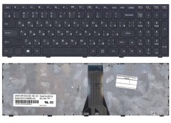 Клавиатура для ноутбука Lenovo G50-30 черная рамка