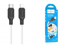 Кабель USB Type-C - Lightning HOCO X90 PD20W (белый) 1м