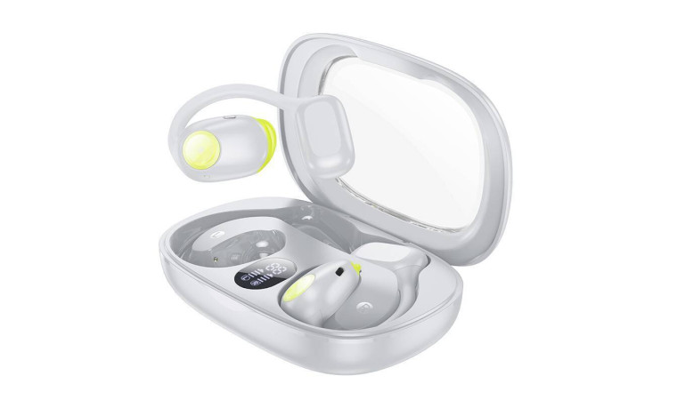 Наушники вакуумные беспроводные HOCO EA1 Spectrum true wireless BT headset (серый) Наушники вакуумные беспроводные HOCO EA1 Spectrum true wireless BT headset (серый)