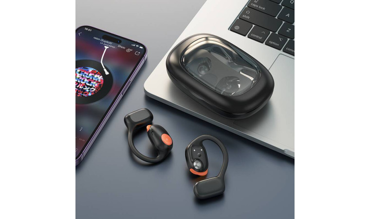 Наушники вакуумные беспроводные HOCO EA1 Spectrum true wireless BT headset (серый) Наушники вакуумные беспроводные HOCO EA1 Spectrum true wireless BT headset (серый)