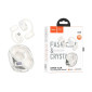Наушники вакуумные беспроводные HOCO EA3 Talent open true wireless BT headset (топленое молоко)